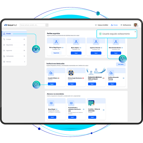 Connect with colleagues
